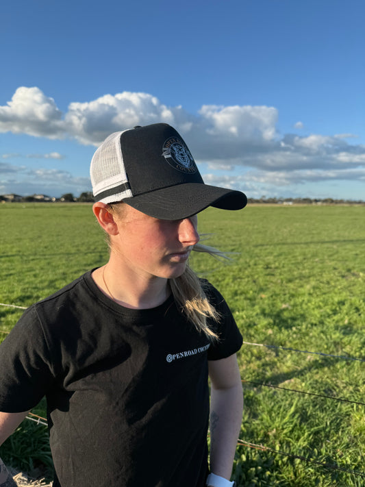 Trucker Hat - Signature Black & White