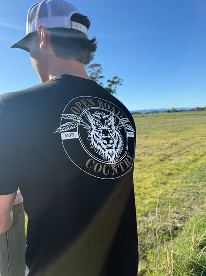 Signature Men's Black Tee