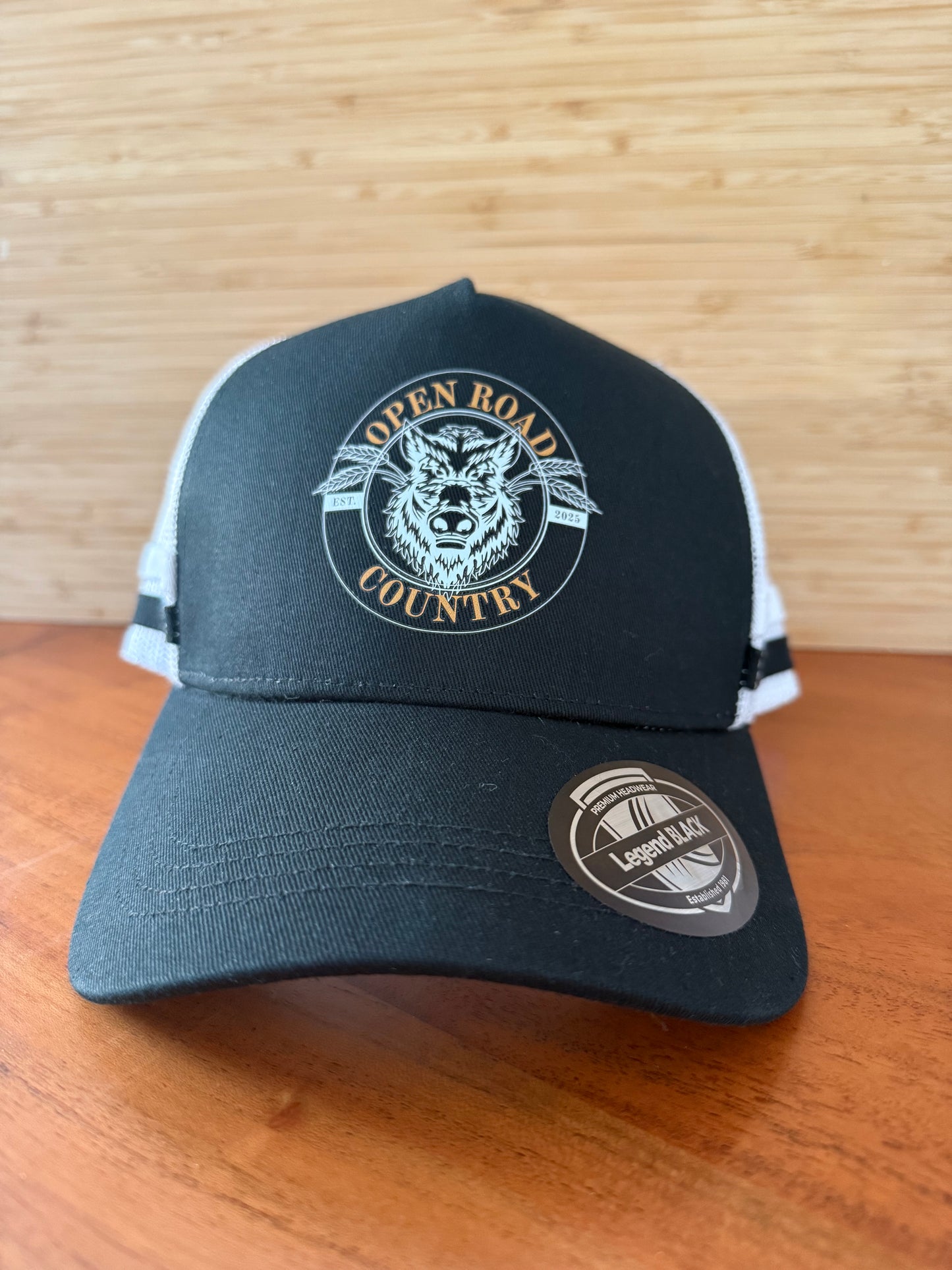 Trucker Hat - Signature Black & White