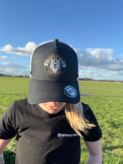 Trucker Hat - Signature Black & White